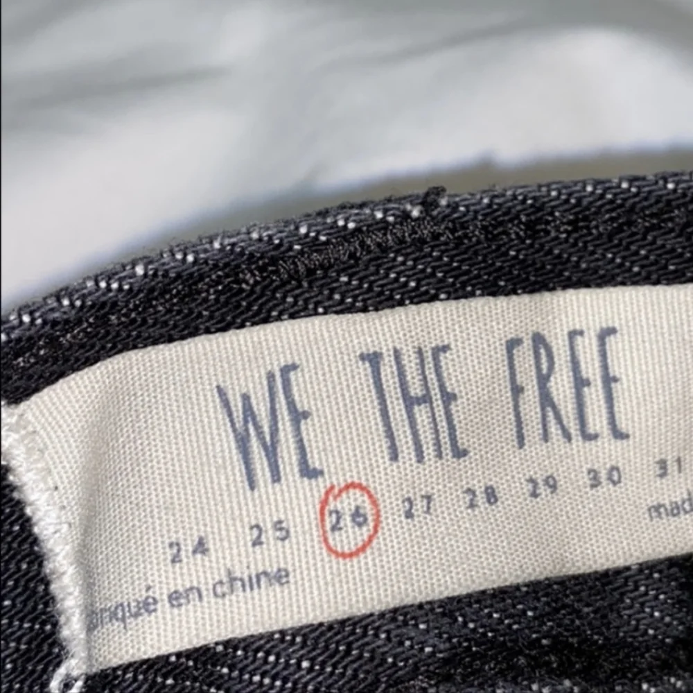 Distressed Destroyed Denim Mini Skirt - We the Free People